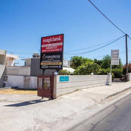 Anastasia Apartment Afantou Bagian luar foto